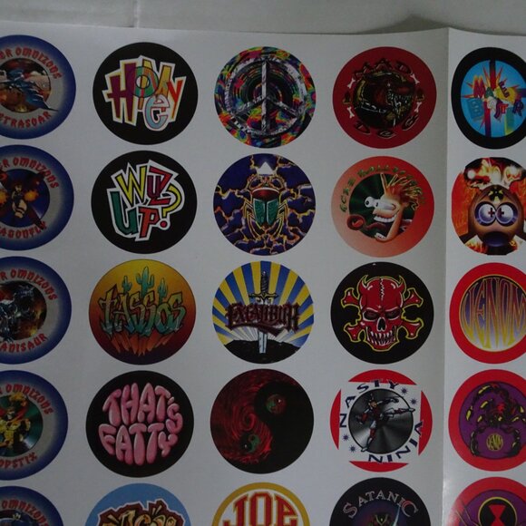 Milk Cap - Power Slammer Caps, Jurassic Dyno Promo Pack 1992 - Picture 6 of 12